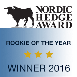 Scandinavian Credit Fund fick utmärkelsen ”Rookie of the year” vid HedgeNordics ”award” ceremoni förra veckan! 1